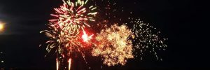 Fireworks at Glendo, WY.